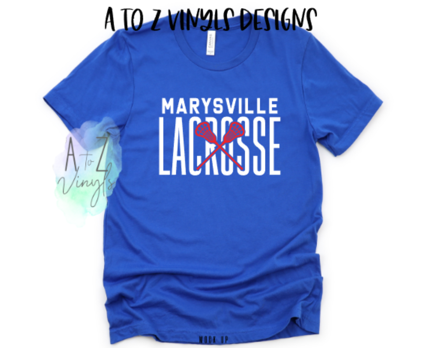 Adult Unisex Royal- Marysville Lacrosse