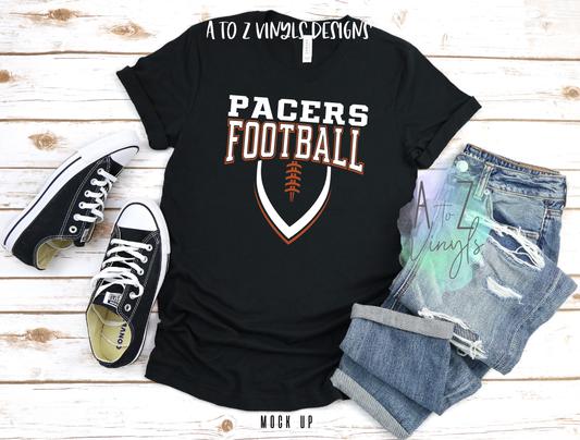 Adult Unisex Black -Pacers football