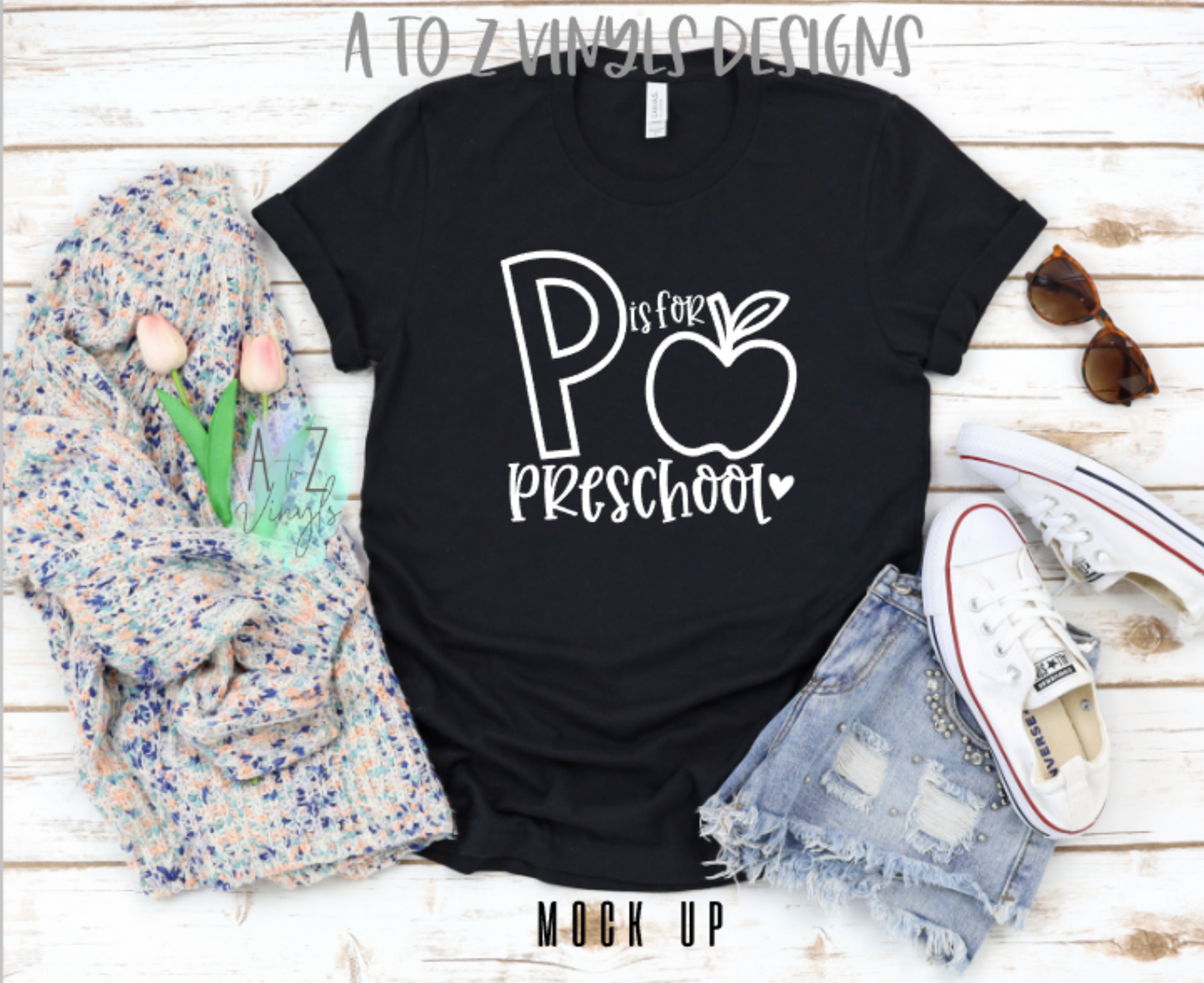 Adult Unisex- P is for Preschool