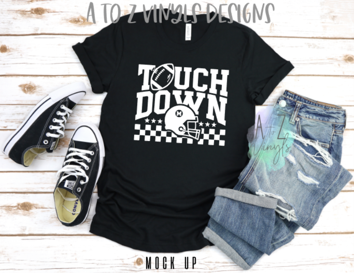 Adult Unisex Black- Touchdown