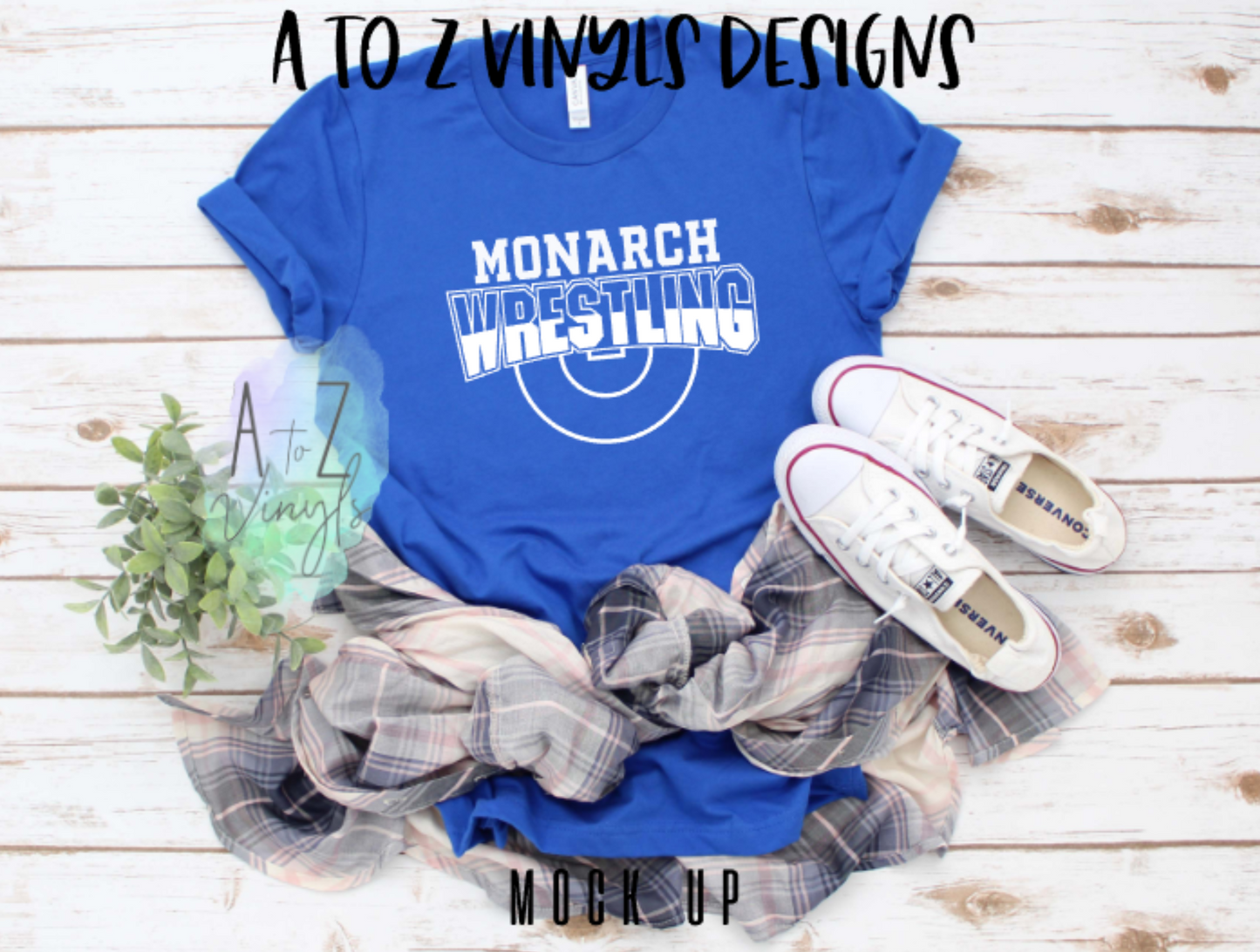 Adult Unisex Royal- Monarch Wrestling