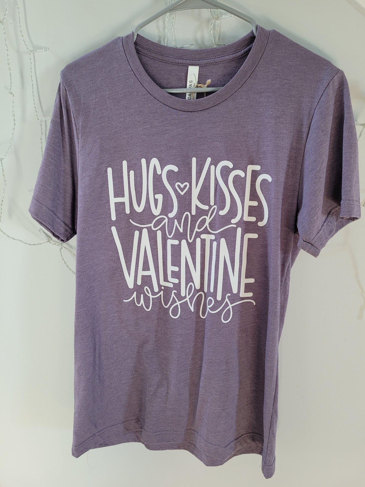 Adult MEDIUM- Hugs Kisses and Valentine Wishes