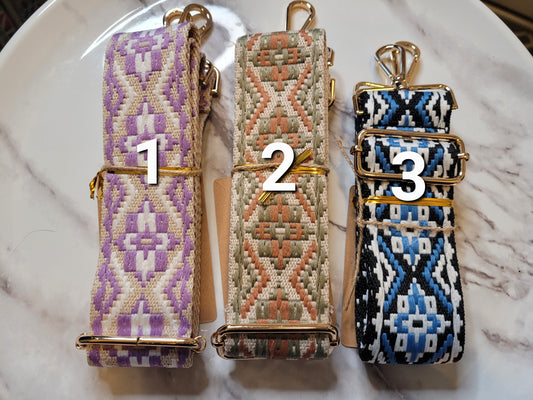 Bag Straps - 3 Guitar straps