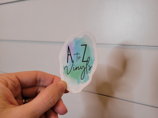 A to Z Vinyls Sticker