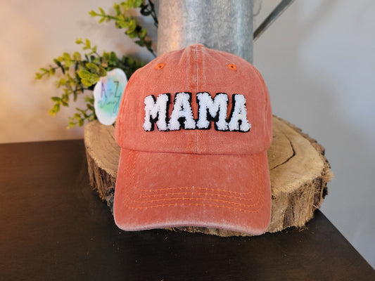 Hat- terracotta Sherpa MAMA