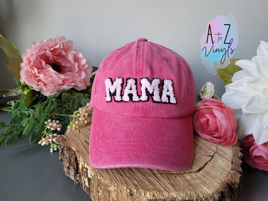 Hat- Pink Sherpa MAMA