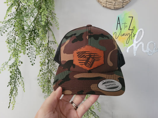 22 A Day End Veteran Suicide - dark Camo Snapback