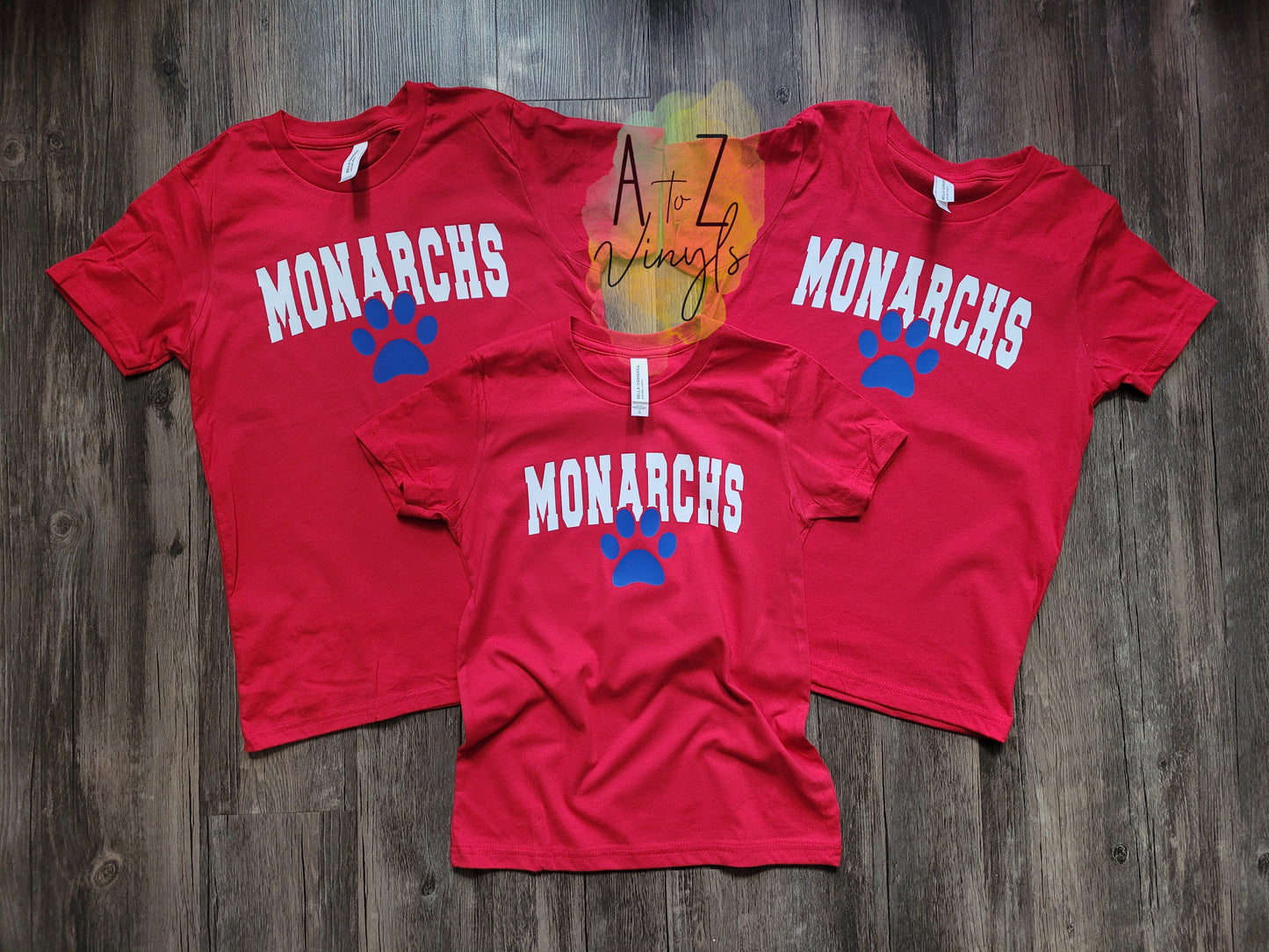 Youth Red Monarchs tee