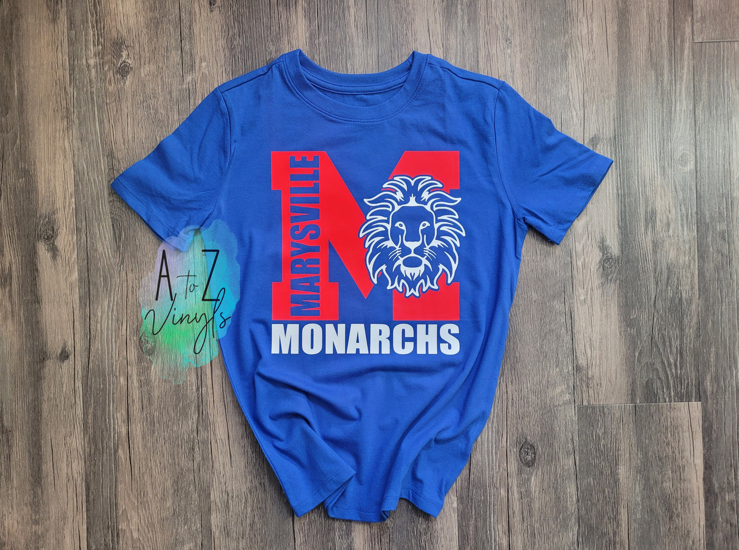 Youth Royal Marysville Monarchs tee