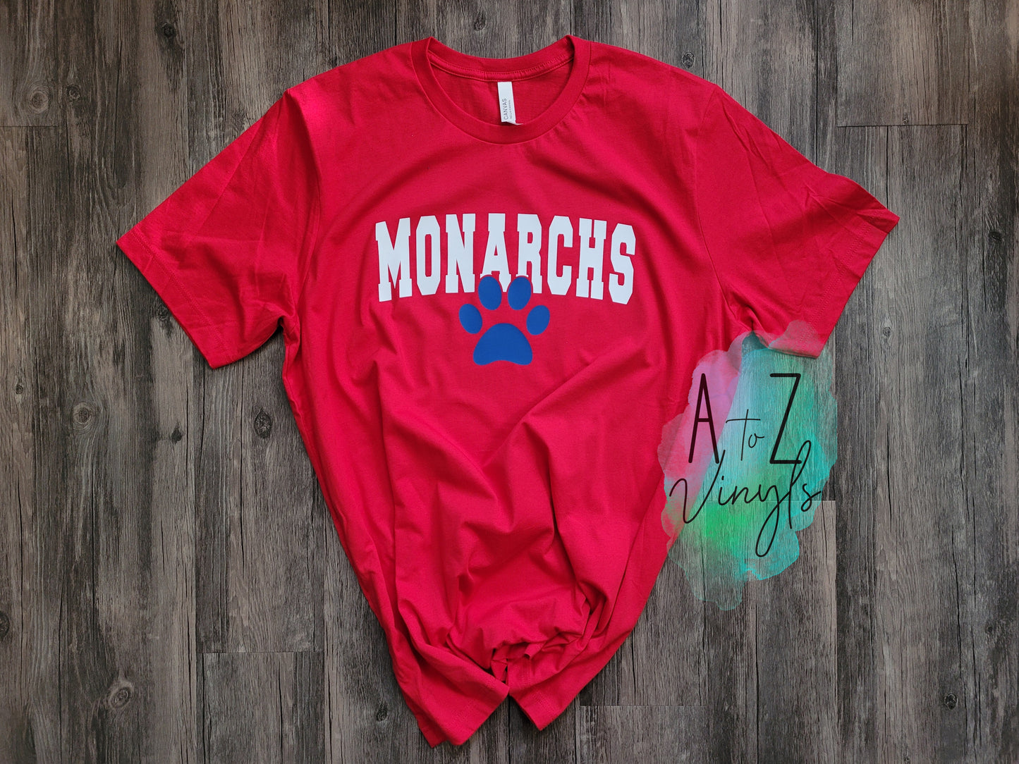 Adult Red Monarchs adult tee