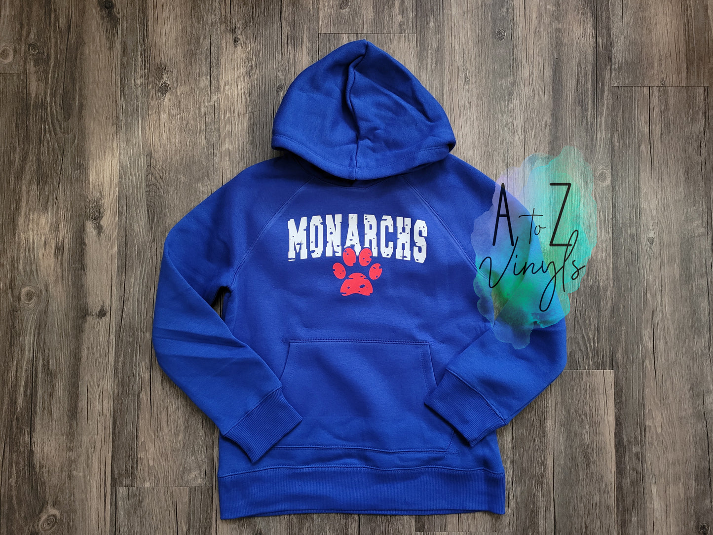 Youth Royal Hoodie- Monarchs