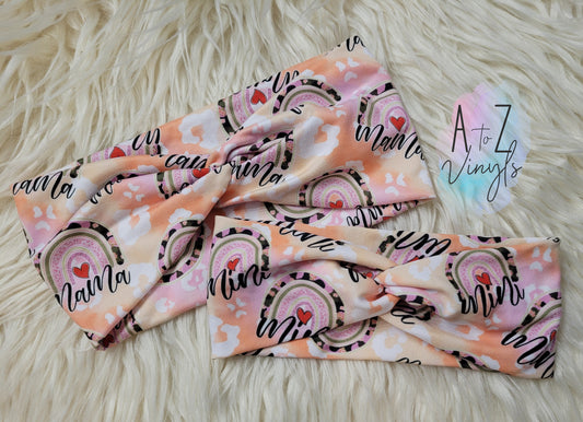 Adult and Youth Matching headbands