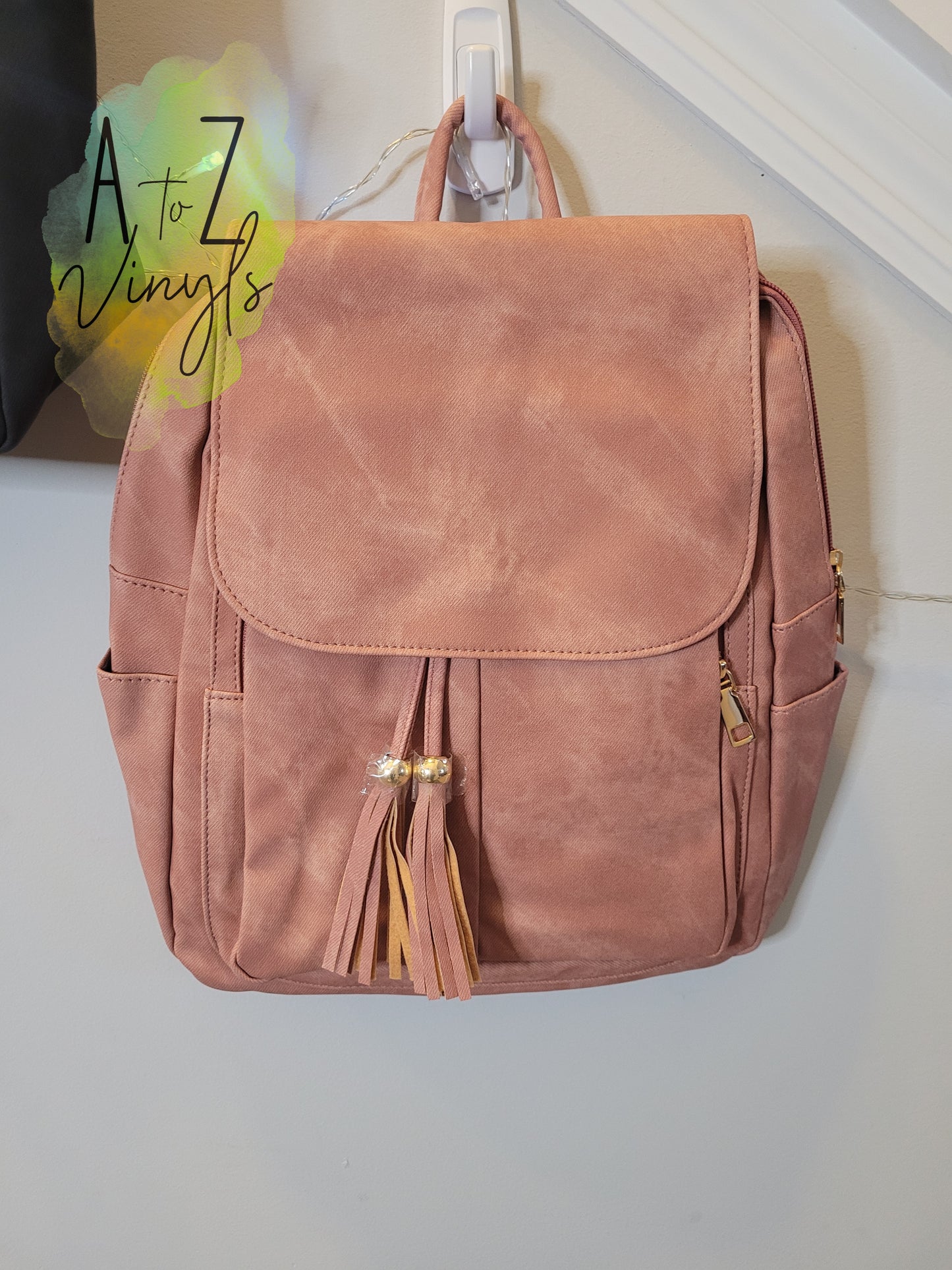 Backpack purse- Pink