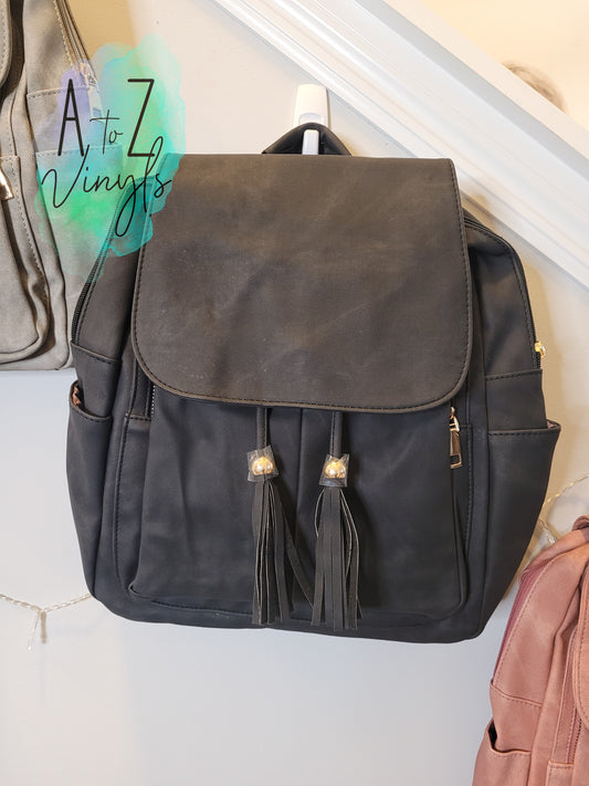 Backpack purse- Black