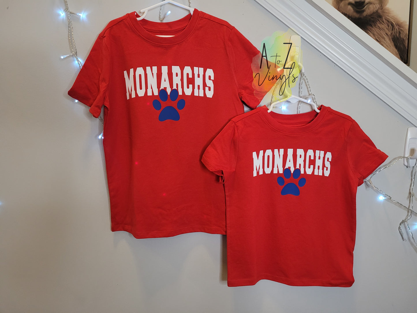 Youth Red Monarchs tee