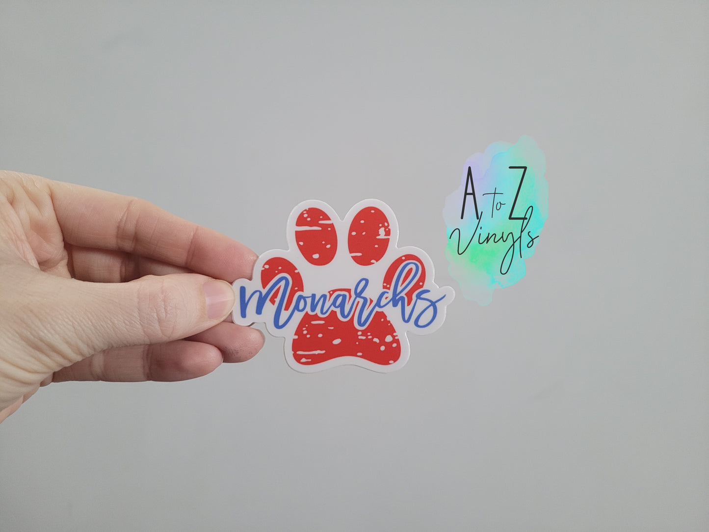 Marysville Monarchs Sticker Design 4