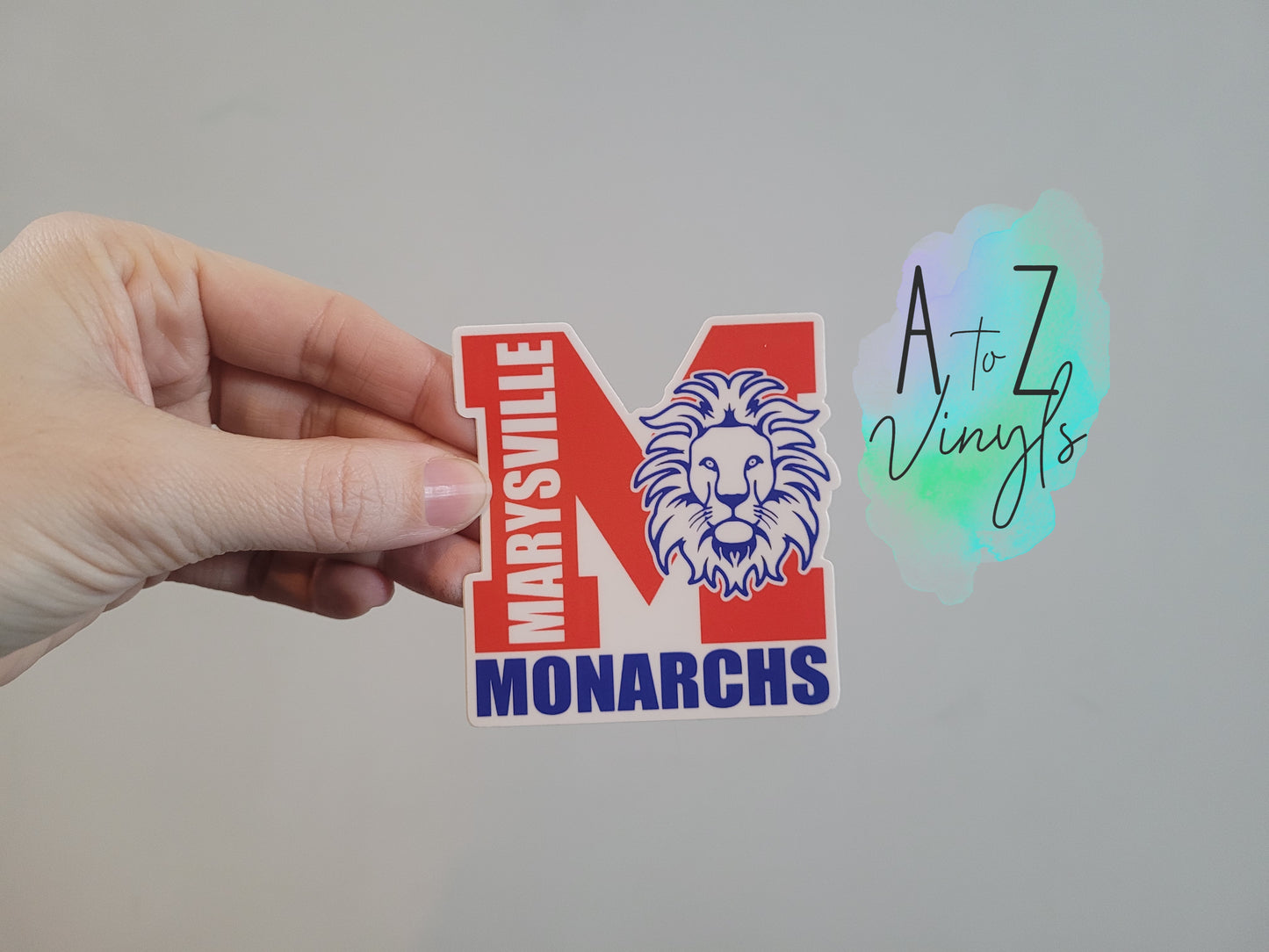 Marysville Monarchs Sticker Design 3