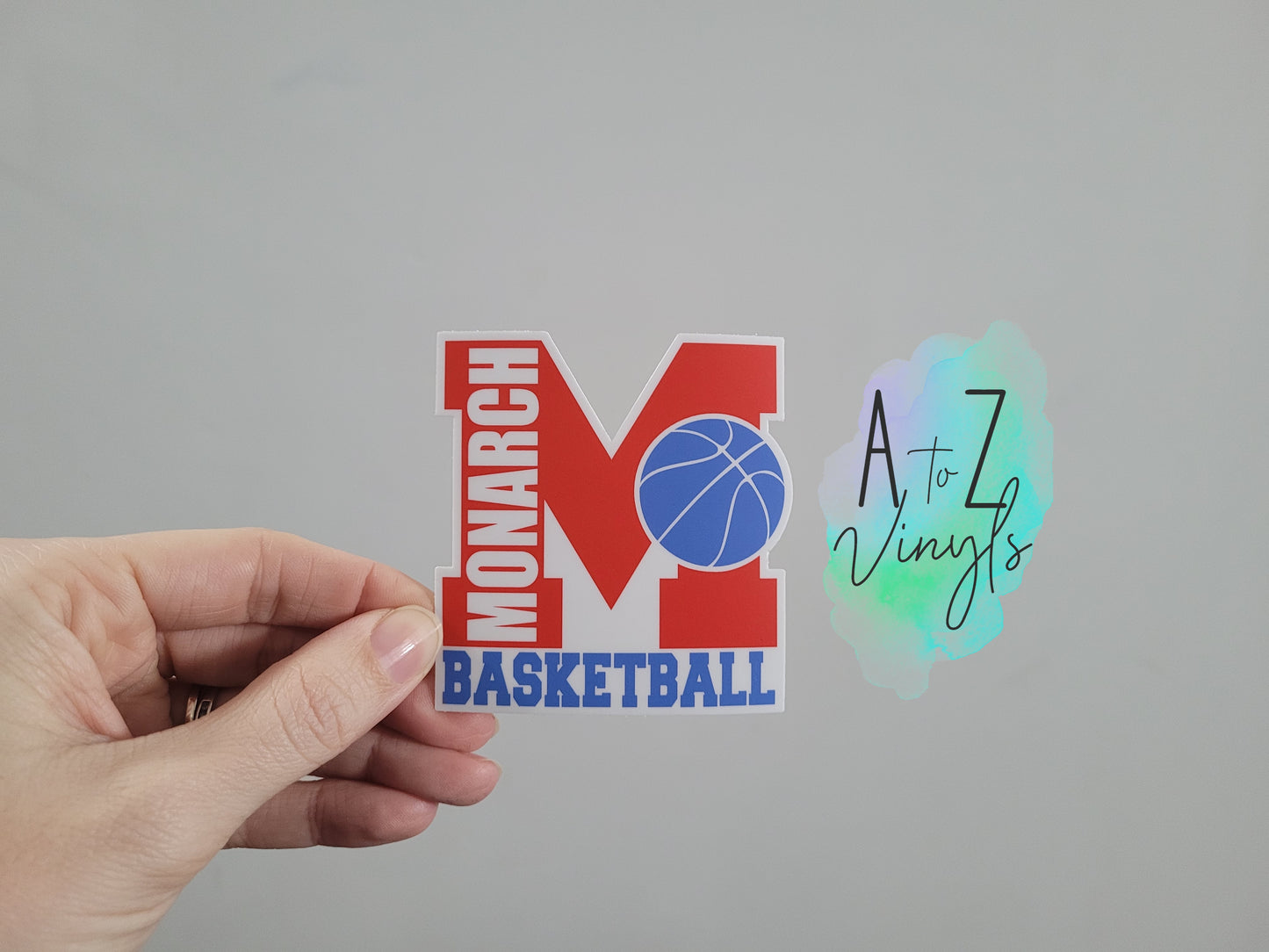 Marysville Monarchs Sticker - Basketball