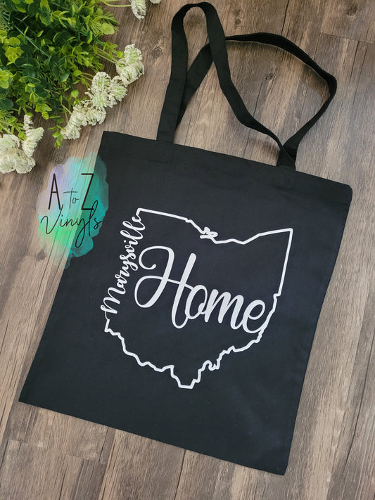 Tote- Black Marysville home