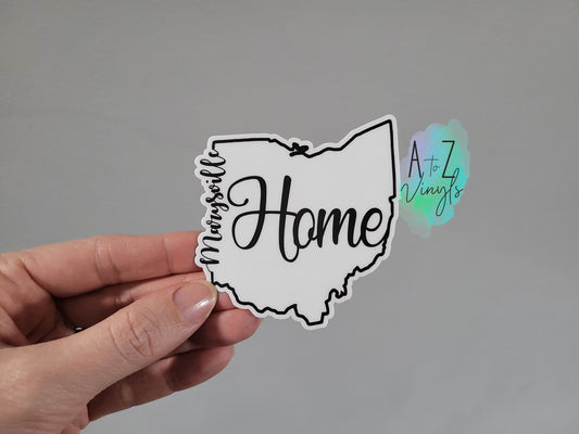 Marysville Home 3in Sticker