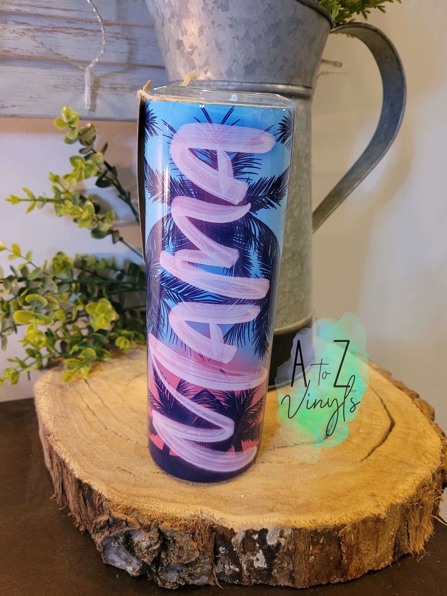 20oz Stainless Steel- Tropical Mama