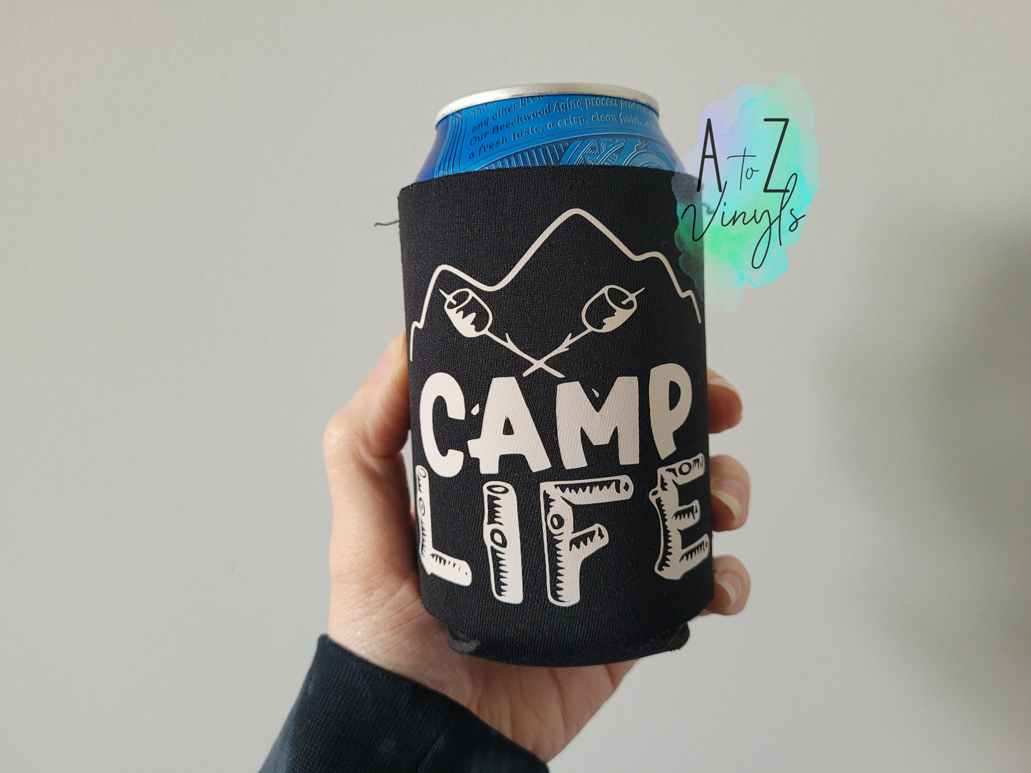 Beverage Can Cooler- Camp Life